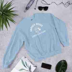 60's GB White Logo Crew Neck Sweatshirt
